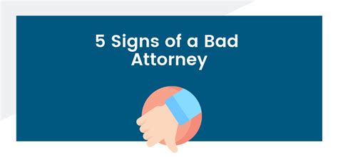 Signs of a bad attorney. Things To Know About Signs of a bad attorney. 